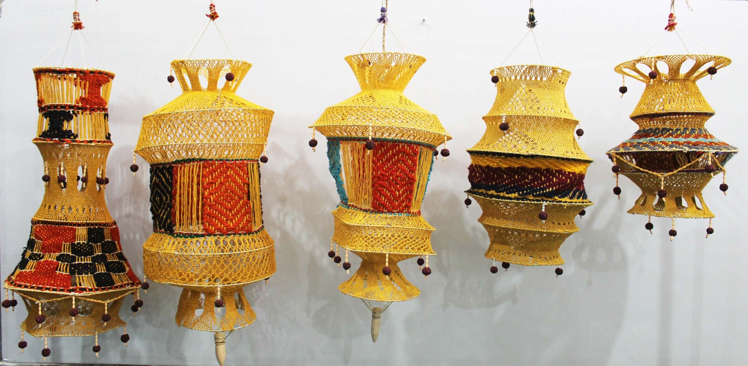 hippy Hippie Lantern colorful bohemian home decor lamps